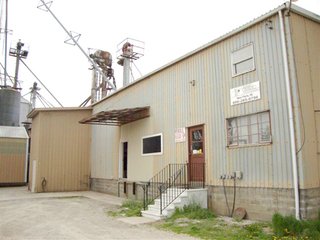 Turnkey - Grain roasting business since 1976.  Corn, beans, and barley.
- 2" and 4" wells, natural gas, 2 restrooms, 5 offices, lunch room.
- Bag and bulk facility.
- Storage bins, grain legs, office and warehouse storage.
- Commercial Roaster 250bph.
- Rail siding avilable.
- Zoned M-2
- High visibility on SR 15. - Nutritional Blending Inc.